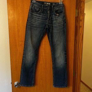 BKE Mens Jeans - 30R - Straight Leg - Jake